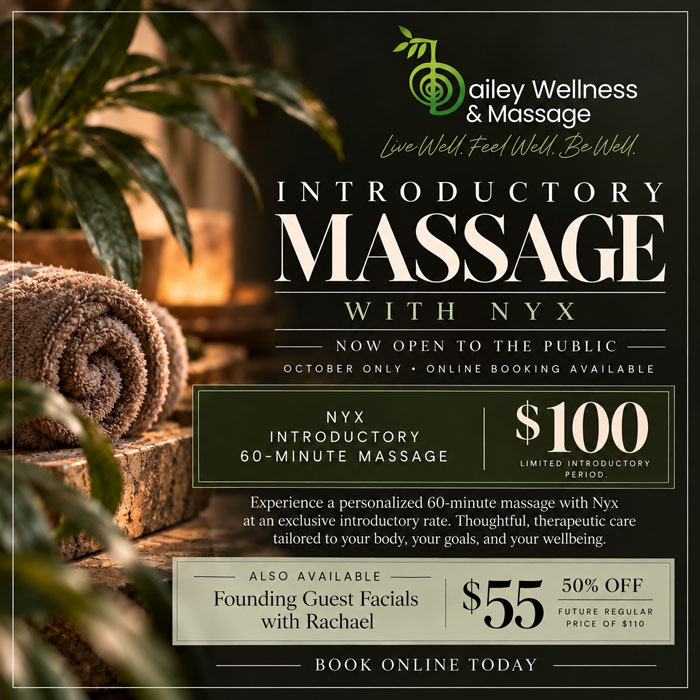 Introductory Massage with Nyx
